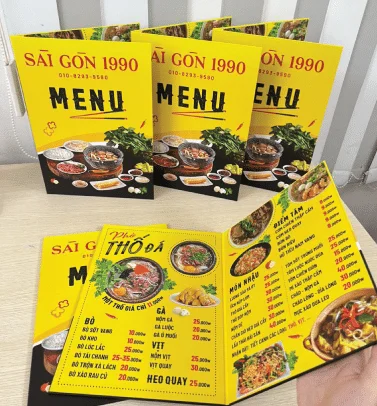 menu giay boi